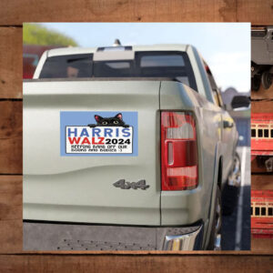 Harris Walz 2024 Car Magnet, Harris Walz For The People Magnet