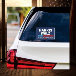 Harris Walz 2024 Car Magnet, Harris Walz Let's Win This Magnet