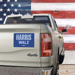 Harris Walz 2024 Car Magnet