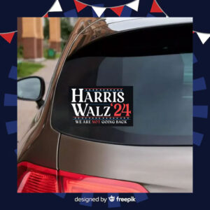 Harris Walz 2024 Car Sticker, Kamala Harris Walz Car Sticker