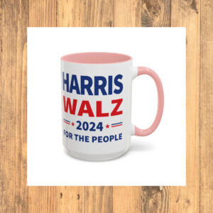 Harris Walz 2024 Coffee Mug, Kamala Harris for President Democrat Cup, Election 2024 Mugs