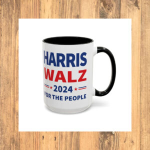 Harris Walz 2024 Coffee Mug, Kamala Harris for President Democrat Cup, Election 2024 Mugs