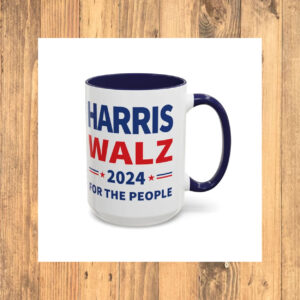 Harris Walz 2024 Coffee Mug, Kamala Harris for President Democrat Cup, Election 2024 Mugs
