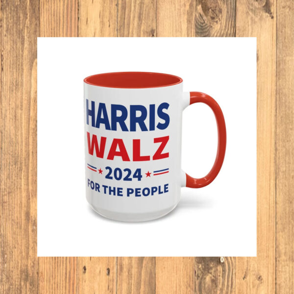 Harris Walz 2024 Coffee Mug, Kamala Harris for President Democrat Cup, Election 2024 Mugs