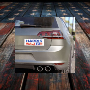 Harris Walz 2024 Election Campaign Car Magnet