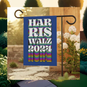 Harris Walz 2024 Flags
