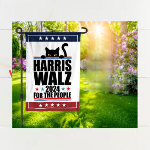 Harris Walz 2024 For The People Flag