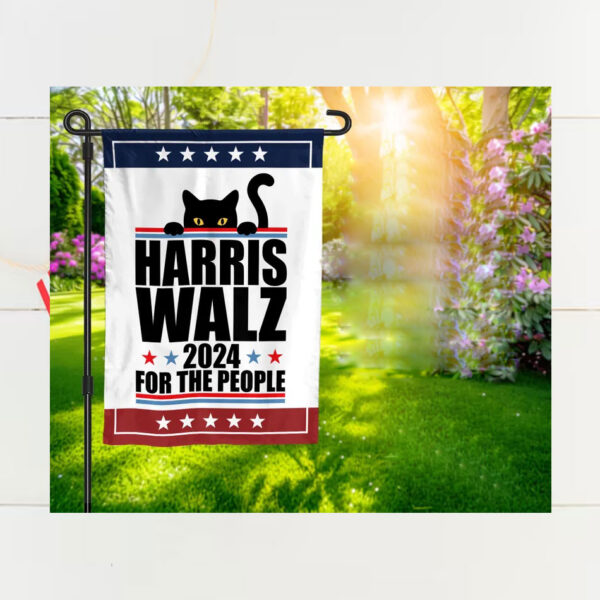 Harris Walz 2024 For The People Flag