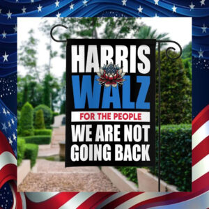 Harris Walz 2024 For The People Garden Flag