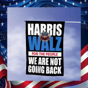 Harris Walz 2024 For The People Garden Flag