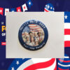 Harris Walz 2024 For the People Pin Button