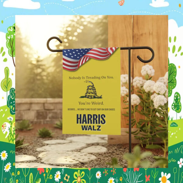Harris Walz 2024 Garden Flag