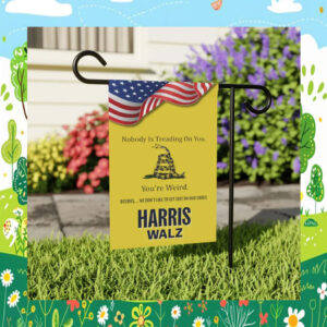 Harris Walz 2024 Garden Flag