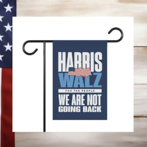 Harris Walz 2024 Garden and House Flag, Kamala Harris for President Democrat Flag