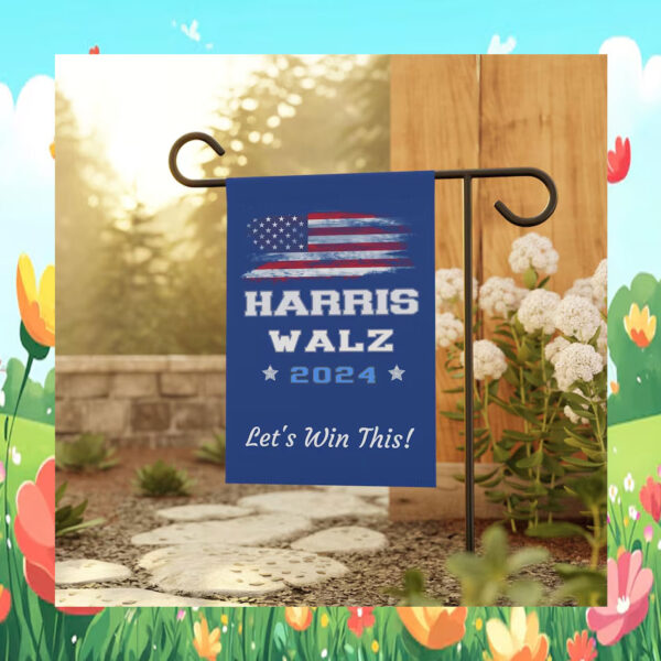 Harris Walz 2024 House Banner, Garden Flag