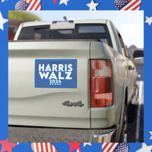 Harris Walz 2024, Kamala Harris Magnet, Durable Vinyl Weatherproof Magnet