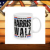 Harris Walz 2024 Kamala Harris, Tim Walz President USA Election Ceramic Coffee Mug