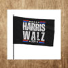Harris Walz 2024 Kamala Harris, Tim Walz President USA Election Garden & House Banner Flag