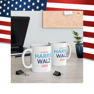 Harris Walz 2024 Mug - Harris for President '24 Coffee Mug