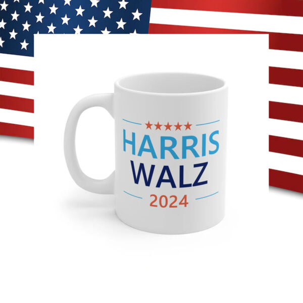 Harris Walz 2024 Mug - Harris for President '24 Coffee Mug