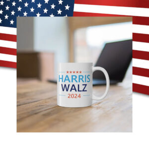 Harris Walz 2024 Mug - Harris for President '24 Coffee Mug