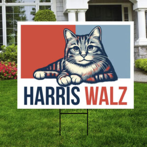 Harris Walz 2024 Obviously Yard Sign