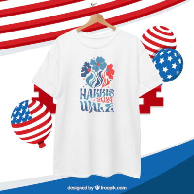 Harris Walz 2024 Shirt Kamala for President T-Shirts
