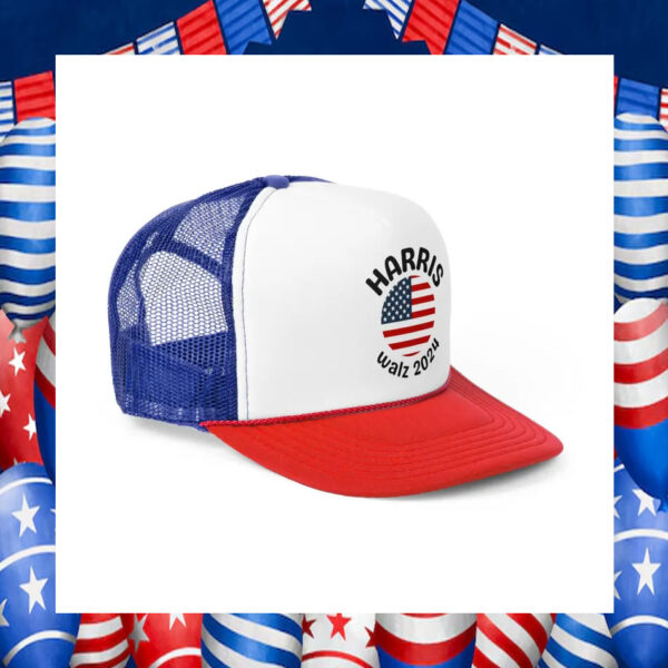 Harris Walz 2024 Trucker Caps
