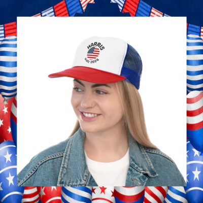 Harris Walz 2024 Trucker Caps