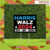 Harris Walz 2024 Truth Hope Decency Election Yard Sign