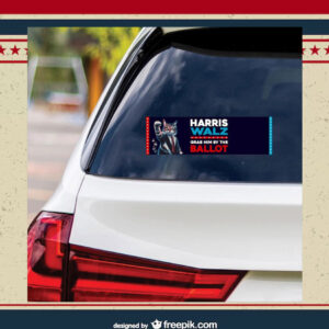 Harris Walz 2024 Vinyl Decal Sticker
