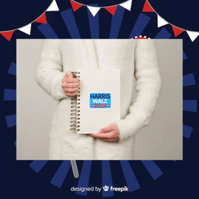 Harris Walz 2024 Vinyl Sticker