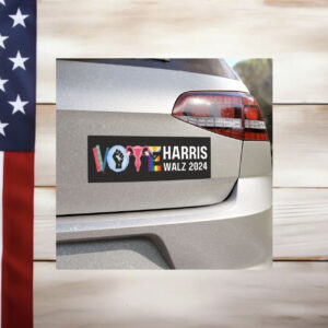 Harris Walz 2024 Vote Car Magnet
