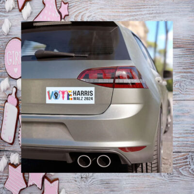 Harris Walz 2024 Vote Car Magnets