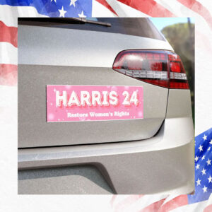 Harris Walz 2024 Womens Rights Election Car Magnets Sticker