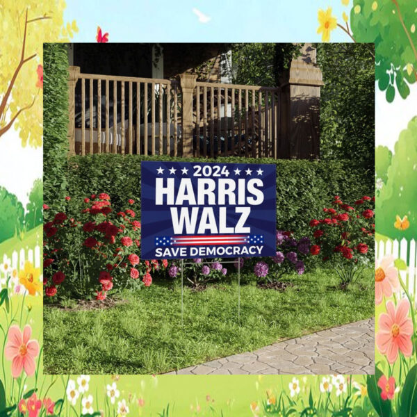 Harris Walz 2024 Yard Sign/President Kamala Harris Tim Walz 2024