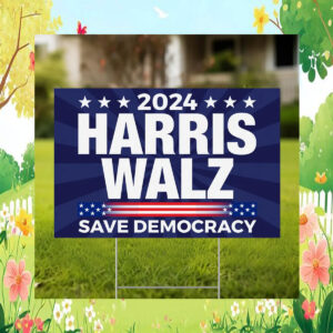 Harris Walz 2024 Yard Sign/President Kamala Harris Tim Walz 2024