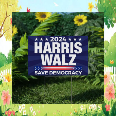 Harris Walz 2024 Yard Sign/President Kamala Harris Tim Walz 2024