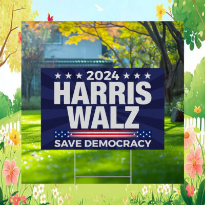 Harris Walz 2024 Yard Sign/President Kamala Harris Tim Walz 2024