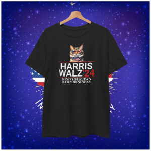 Harris Walz 2024 shirt, Elect Kamala, Kamala Cat T-Shirt