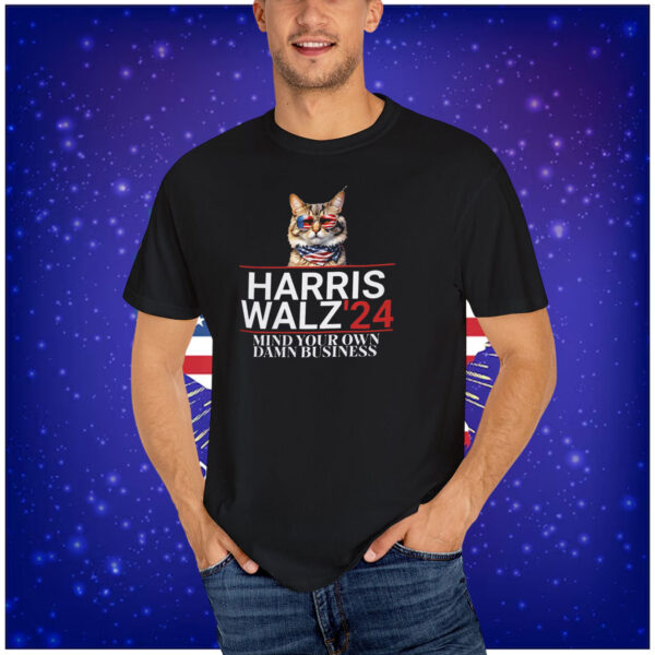 Harris Walz 2024 shirt, Elect Kamala, Kamala Cat T-Shirt
