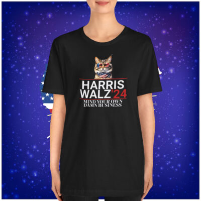 Harris Walz 2024 shirt, Elect Kamala, Kamala Cat T-Shirt