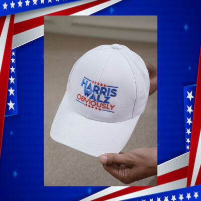 Harris Walz 24 Embroidered Hat