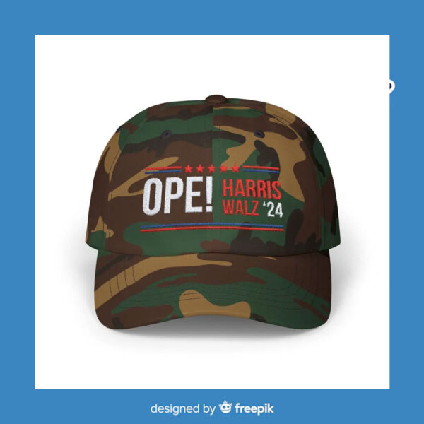 Harris Walz 24 Ope! Hat