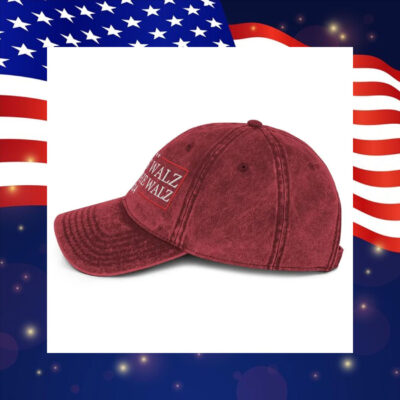 Harris Walz Balz To The Walz Hat, Embroidered Harris Wallz Cotton Twill Cap