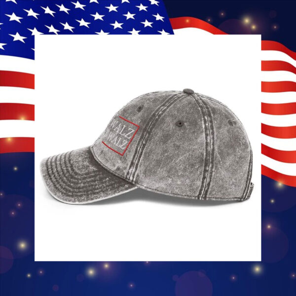 Harris Walz Balz To The Walz Hat, Embroidered Harris Wallz Cotton Twill Cap