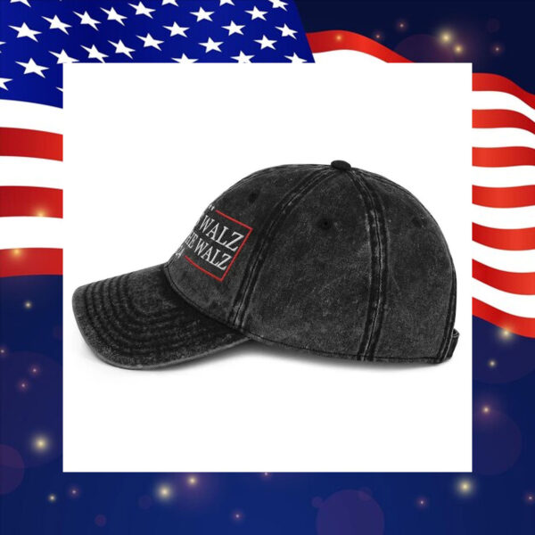 Harris Walz Balz To The Walz Hat, Embroidered Harris Wallz Cotton Twill Cap
