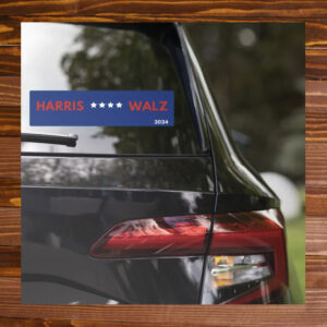 Harris Walz Bumper Sticker, Kamala Harris Tim Walz Sticker