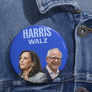 Harris Walz Buttons