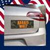 Harris Walz Camo Car Magnet